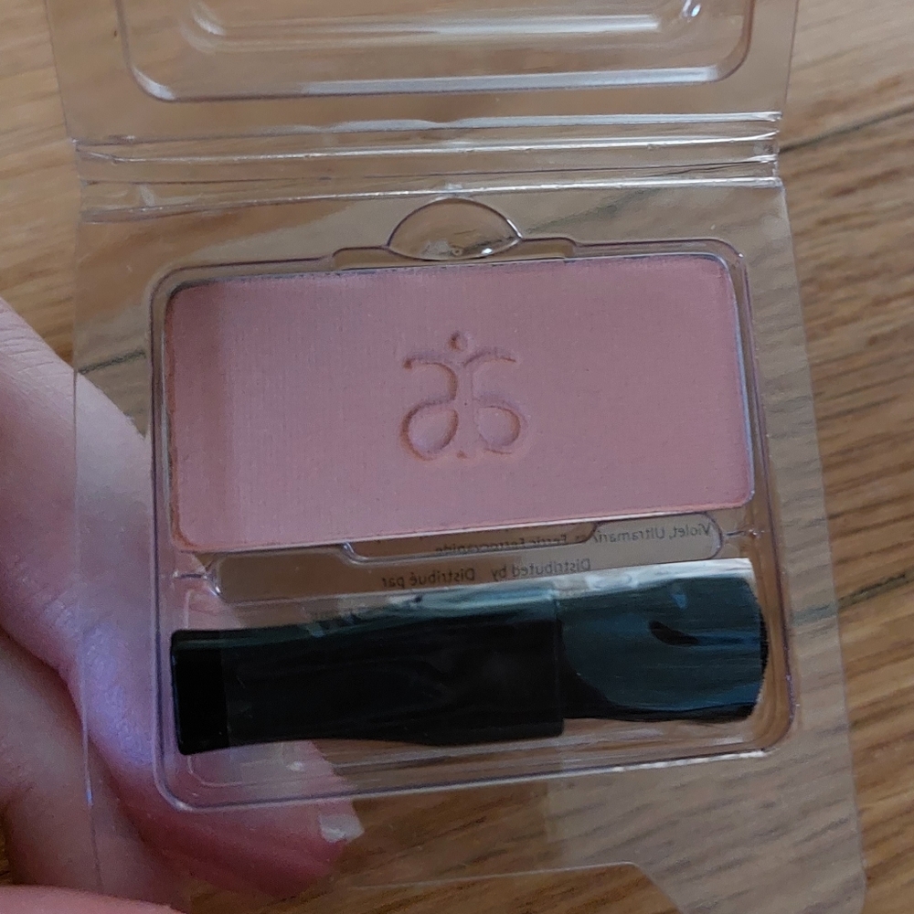 Arbonne About Face Blusher Blush Refill Savvy .11oz NIB Vegan Friendly